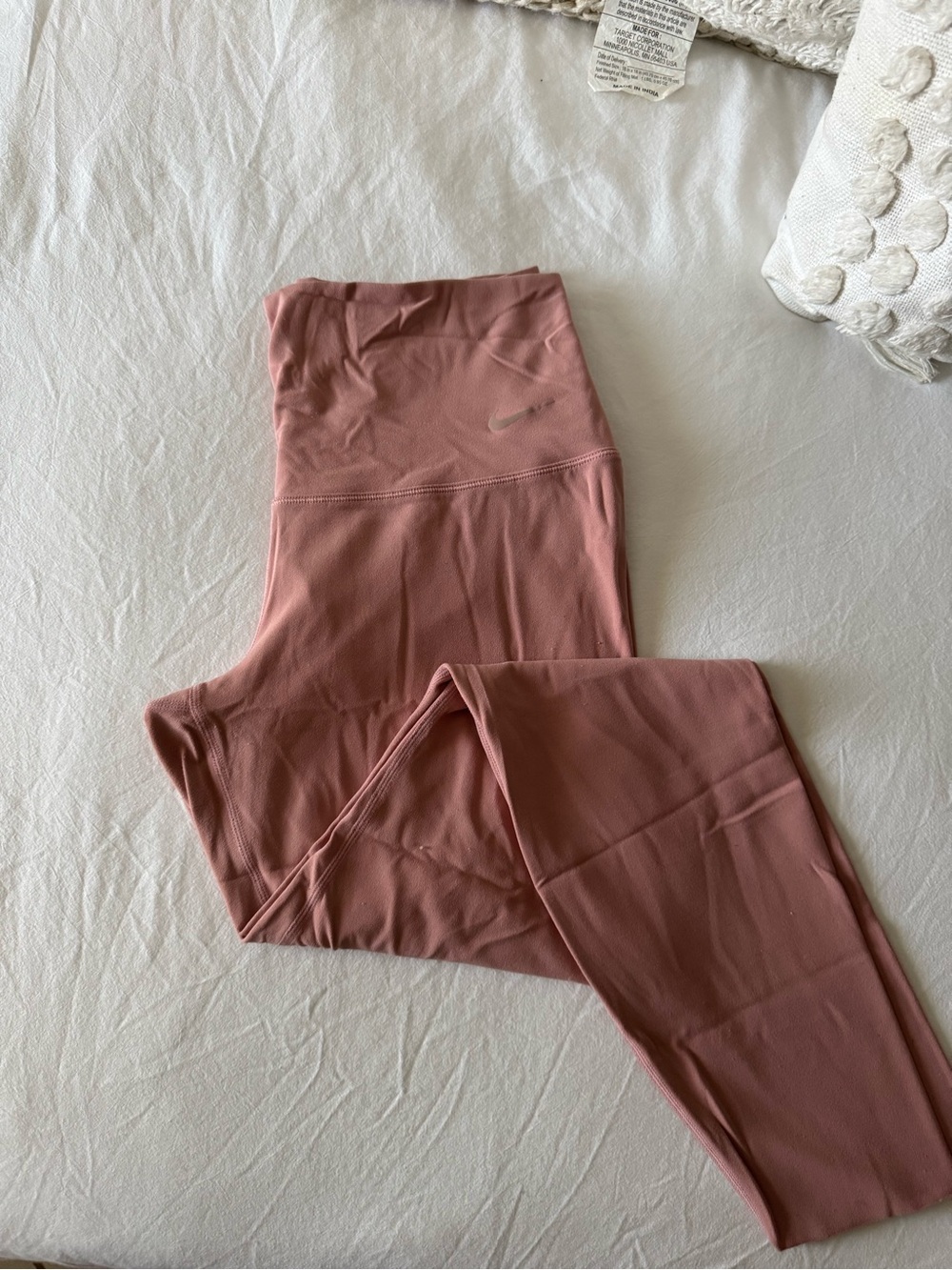 Nike Mauve/Pink High-Waist Leggings